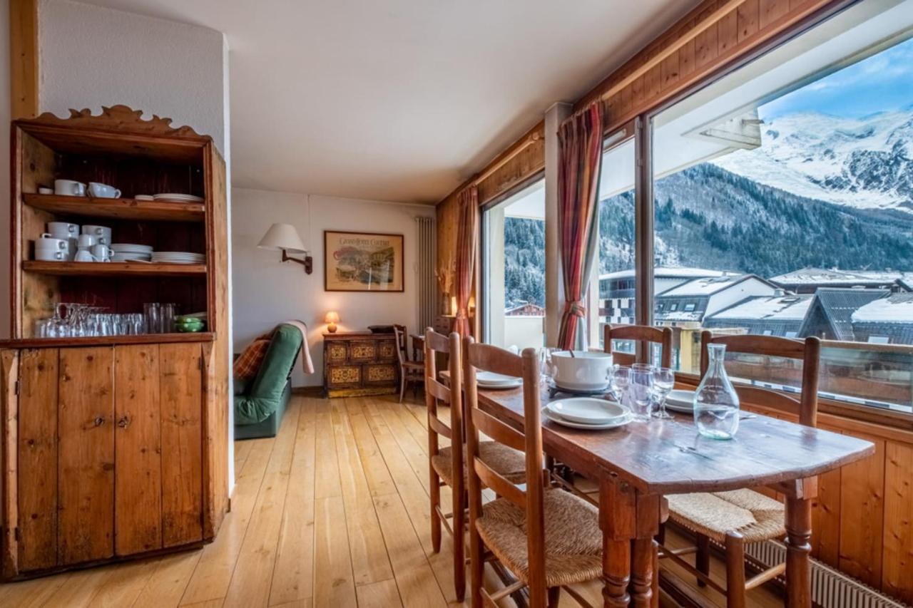 Apartment With Balcony And Mountain View Σαμονί Εξωτερικό φωτογραφία